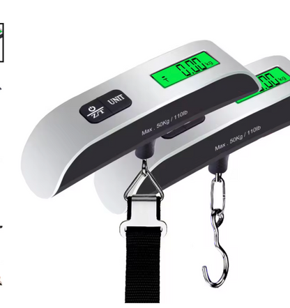 Silver Luggage Scale